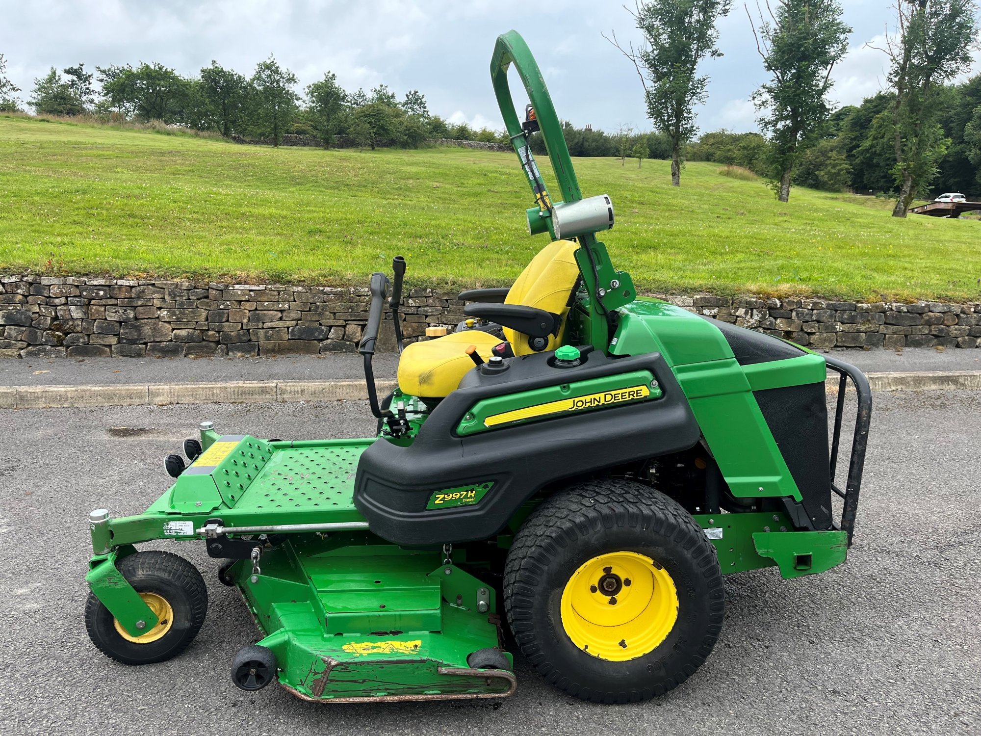 John deere diesel zero turn sale